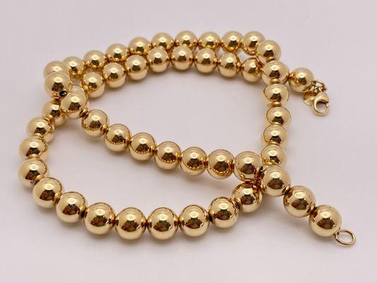 Tiffany & Co. HardWear Ball Necklace 14K Yellow Gold