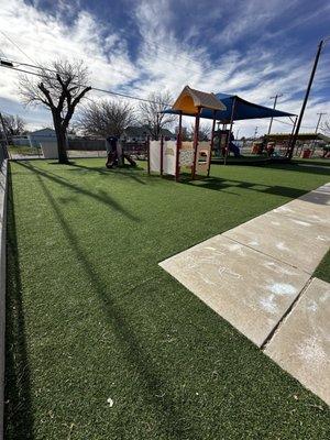 Artificial Turf - Playground Installation