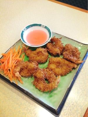 Coconut shrimp, yummy!!