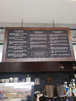 Food menu