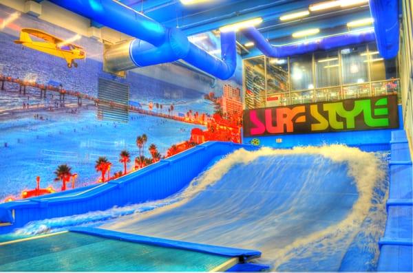 The FlowRider located at the Surf Style in downtown Clearwater Beach