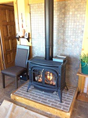 Keep your wood stove functional with annual servicing.