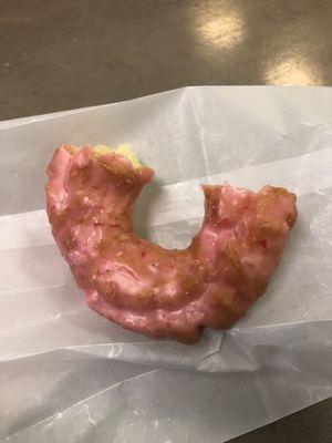 Strawberry donut