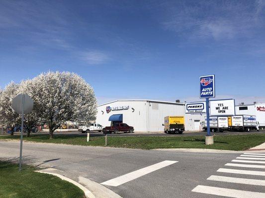 Carquest and Penske truck rental