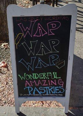 Sidewalk sign