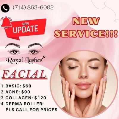 -- 
New Launching Service-   are available at Royal Lashes.