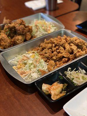 Popcorn Chicken, Soy and Garlic Chicken, side dish