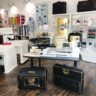 BERNINA is celebrating their 125 anniversary. Come check out what is new!