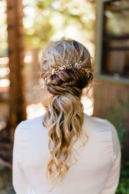 my bridal updo by Jen