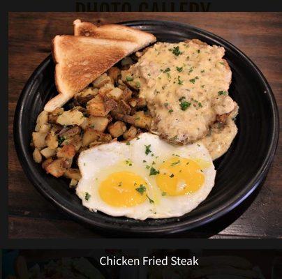 Chicken Fried Steak.