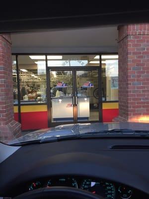 They have a drive through