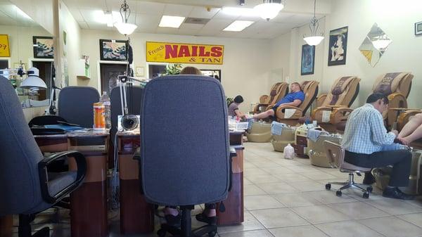 Nice yet unassuming salon