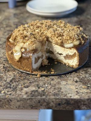 Apple pie cheesecake