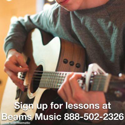 Music Lessons at Beams Music