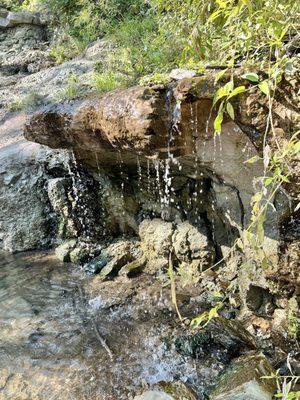 Trickling waterfall