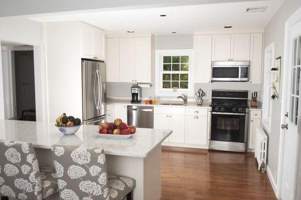 This is one of our kitchen remodels where we joined the dining room to the new kitchen