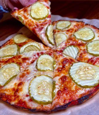 Pickle pizza