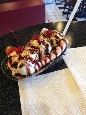 Banana bonanza banana split