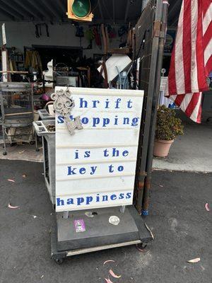 We agree one of the keys to happiness.