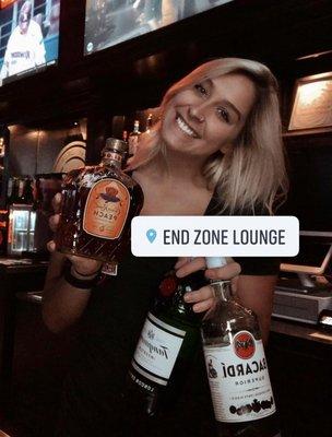 End Zone bartender