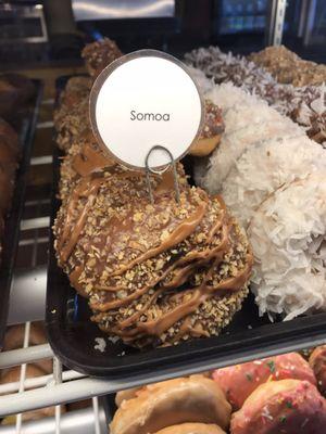 Friday speciality donut: Samoa