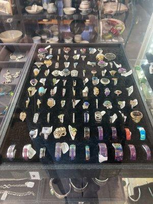 Loads of jewelry