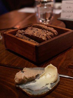 Some incredible butter to put on sunflower bread