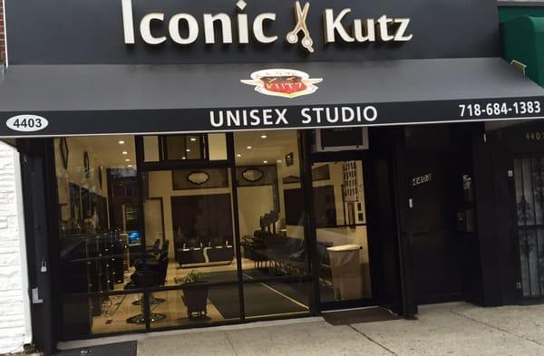 View of the front of the the Unisex Studio! #IconicKutz