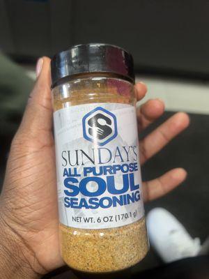 Sundays all purpose seasoning