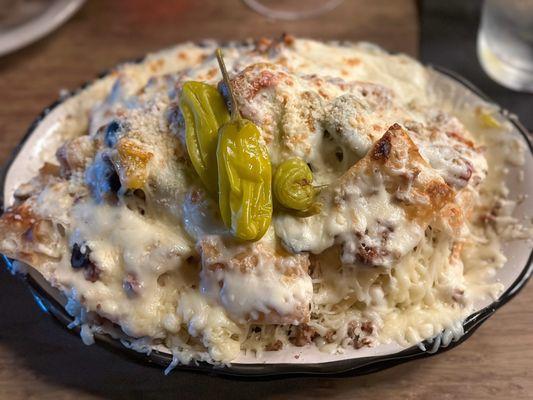 Italian Nachos appetizer