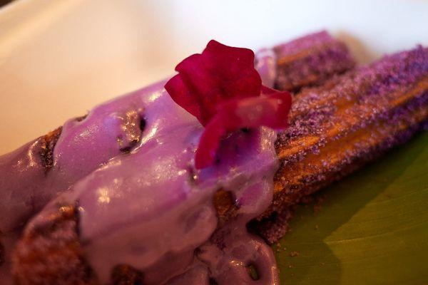 Ube churro