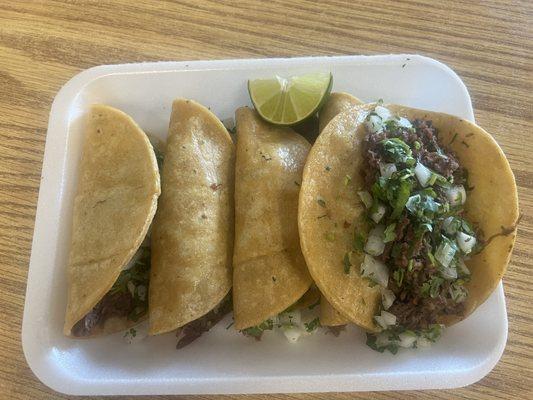 Best Tacos Al Vapor
Shredded Beef Tacos