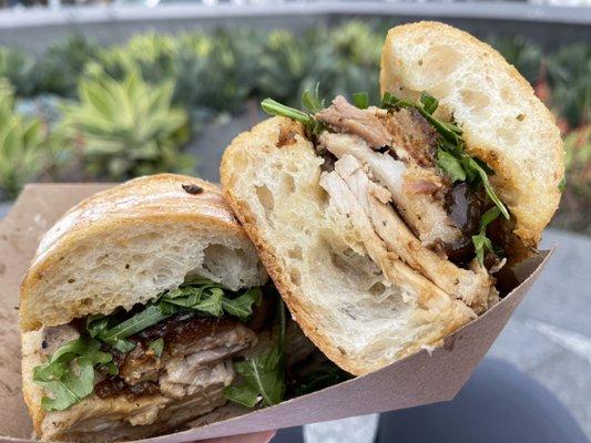 Rotisserie Porchetta Sandwich