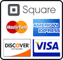 We accept all major credit cards