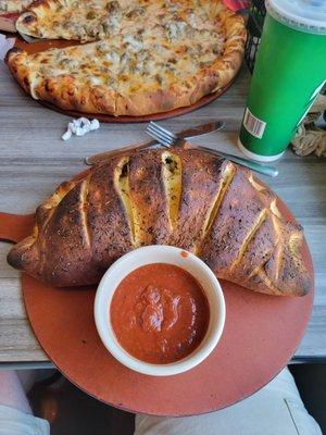 Build your own calzone Italian sausage