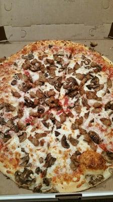 italian sausage and mushroom