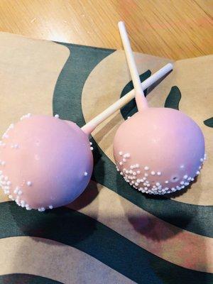 Vanilla cake pops