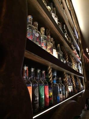 Tequila and Mezcal Library