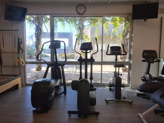 Get your cardio on with an incredible view of the ocean!