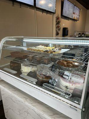 Our cake and dessert counter