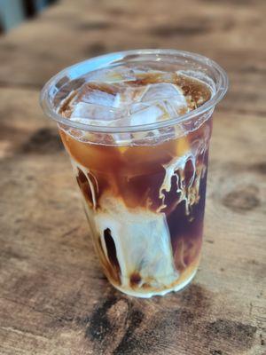 Americano - double shot of espresso, filtered water, and your choice of milk