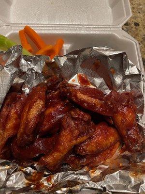 Honey BBQ Buffalo Wings - 12 Pcs