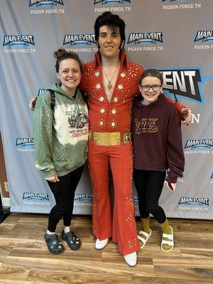 My gals with Stewart (Elvis)