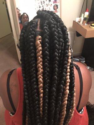 Big Box Braids by Tanika Bostic