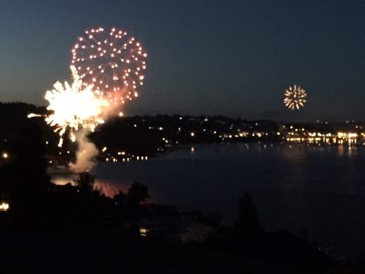 View from the community deck for the 4th of July 2015!