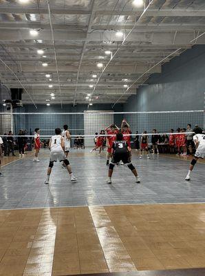 Hosting Volleyball tournament