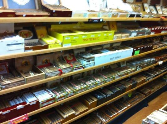 Went in looking for a cigar..... This place was stacked to the brim!