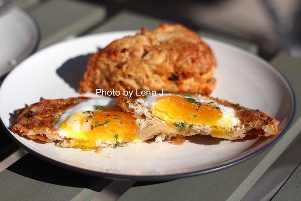 Breakfast Galette ($8) - egg is perfect. The rest felt too heavy for me.