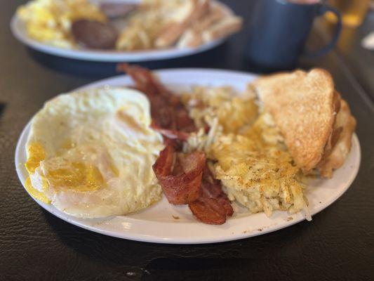 Waffle Bacon Meal