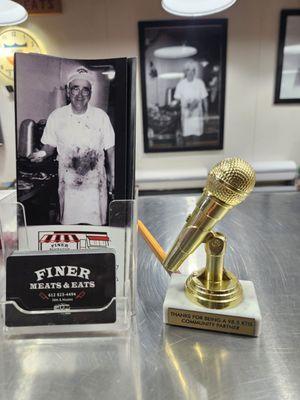 Finer Meats has been awarded by KTIS & they often partner with them